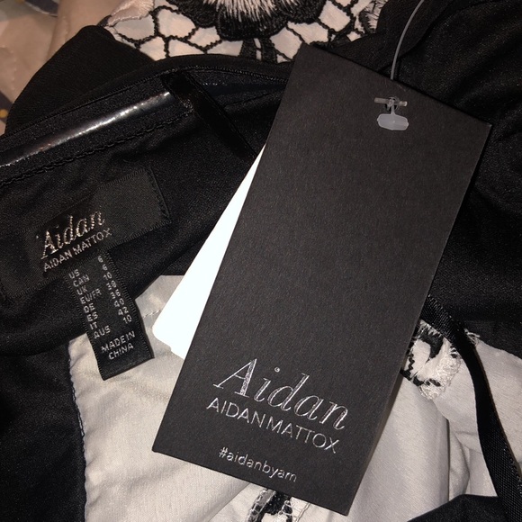 đź–¤AIDAN AIDAN MATOXđź–¤HALTER LACE COCKTAIL DRESSđź–¤ - Picture 5 of 6